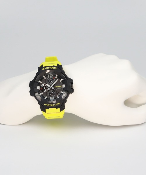 G-SHOCK（ジーショック）の「MASTER OF G GRAVITYMASTER(グラビティマスター) / カーボンコアガード / GR-B300RY-1A9JF（アナログ腕時計・メンズ・ブラック×イエロー・FREE）」の20枚目の写真