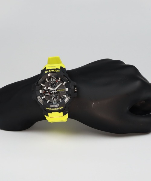 G-SHOCK（ジーショック）の「MASTER OF G GRAVITYMASTER(グラビティマスター) / カーボンコアガード / GR-B300RY-1A9JF（アナログ腕時計・メンズ・ブラック×イエロー・FREE）」の21枚目の写真