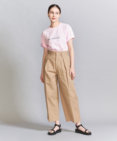 FUNG（ファング）の「【別注】＜FUNG＞ベーシック プリント Tシャツ（Tシャツ/カットソー・レディース・ホワイト/ライトピンク/ネイビー・FREE）」の14枚目の写真