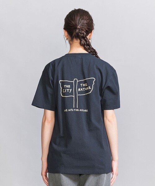 FUNG（ファング）の「【別注】＜FUNG＞ベーシック プリント Tシャツ（Tシャツ/カットソー・レディース・ホワイト/ライトピンク/ネイビー・FREE）」の18枚目の写真