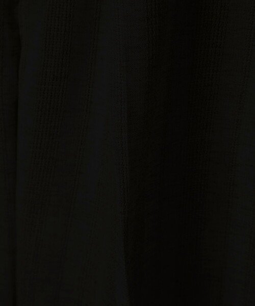 saby(サバイ)の「JACQUARD LINEN STRIPE TUCK-BAGGY(その他パンツ・メンズ・ブラック/ベージュ・2/3)」の8枚目の写真