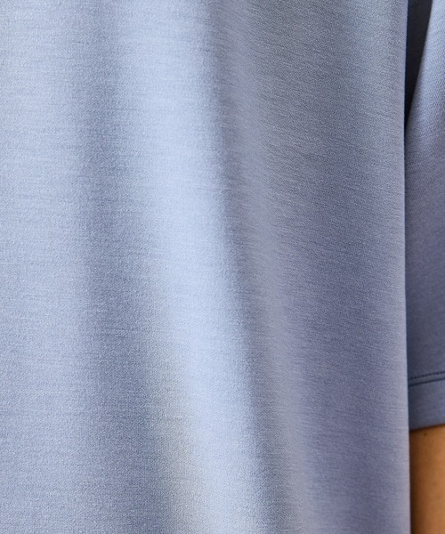 JUNRED(ジュンレッド)の「2ポイントワイドTシャツ(Tシャツ/カットソー・メンズ・ブラック/チャコールグレー/ホワイト/ブルー系その他4・S/M/L)」の11枚目の写真