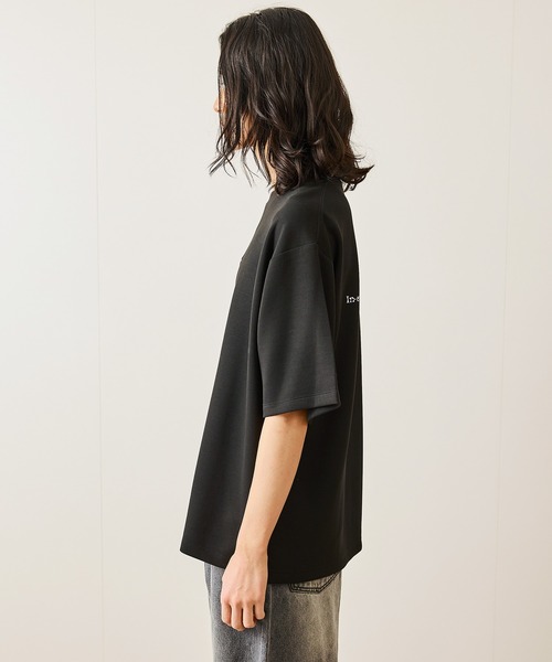 JUNRED(ジュンレッド)の「2ポイントワイドTシャツ(Tシャツ/カットソー・メンズ・ブラック/チャコールグレー/ホワイト/ブルー系その他4・S/M/L)」の18枚目の写真