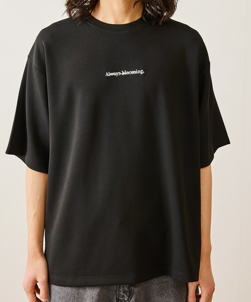 JUNRED(ジュンレッド)の「2ポイントワイドTシャツ(Tシャツ/カットソー・メンズ・ブラック/チャコールグレー/ホワイト/ブルー系その他4・S/M/L)」の19枚目の写真