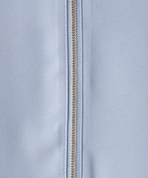 EMMEL REFINES（エメルリファインズ）の「＜EMMEL REFINES＞EM 2WAY ジップ ブラウス（シャツ/ブラウス・レディース・オフホワイト/ブラック/ライトブルー・FREE）」の9枚目の写真