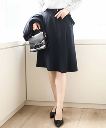 OFUON le MK | [セットアップ対応]ラップ風スカート/洗える(スカート)