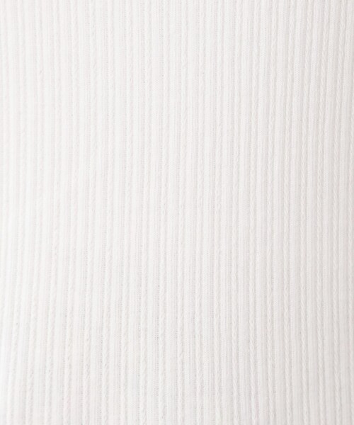 LAURA ASHLEY(ローラアシュレイ)の「【洗える/ストレッチ】アイレット ベーシックタンクトップ(タンクトップ・レディース・オフホワイト/ブラック/ベージュ・38/40)」の18枚目の写真