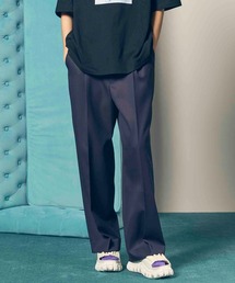 MAISON SPECIAL(]XyV)́sUNISEXt4 Colors Chambray Washable Wool Prime-Wide One Tuck Wide Pants/4FVu[EHbVuE[vCCh^bNChpcyMAISON SPECIAL/]XyVz(XbNX)