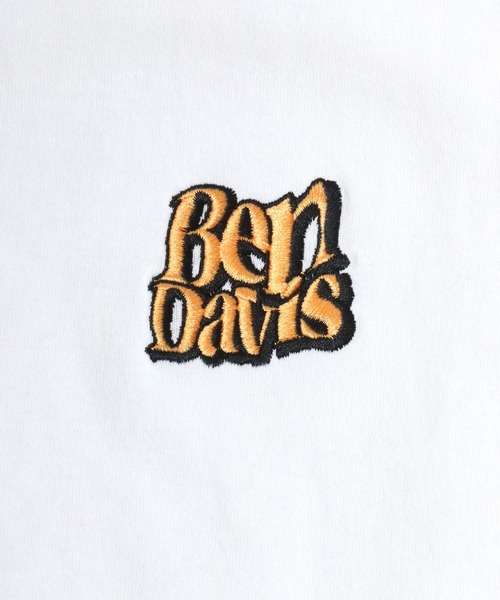 BEN DAVIS(ベンデイビス)の「BEN DAVIS/ベンデイビス ワンポイント刺繍 バックプリント ラグランロングスリーブTシャツ レディース メンズ(Tシャツ/カットソー・レディース・ブラック/ネイビー/モスグリーン・M/L/LL)」の6枚目の写真