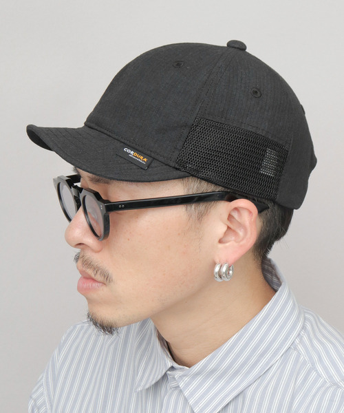 ワッシャー加工 ミニリップ CORDURA綿ナイロン メッシュ切替