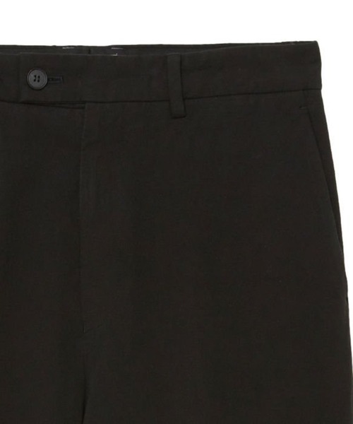 MATSUFUJI(マツフジ)の「Uneven Twill Wide Trousers(スラックス・メンズ・ブラック・2/3)」の5枚目の写真