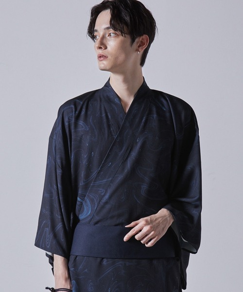 （未使用）浴衣4点セット CLEL】YUKATA 4 SET/浴衣4点SET（浴衣・角帯（ワンタッチ帯