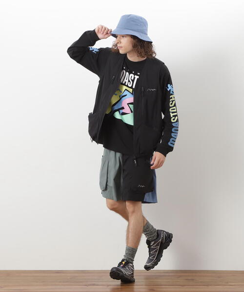 MANASTASH(マナスタッシュ)の「MANASTASH/マナスタッシュ/RIVER VEST/リバーベスト(ベスト・メンズ・ライトグレー/その他7/ブラック・M/S/XL/L)」の11枚目の写真