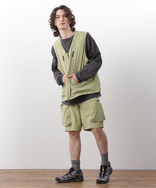 MANASTASH(マナスタッシュ)の「MANASTASH/マナスタッシュ/RIVER VEST/リバーベスト(ベスト・メンズ・ライトグレー/その他7/ブラック・M/S/XL/L)」の4枚目の写真