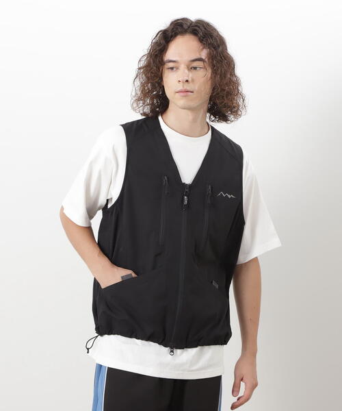 MANASTASH(マナスタッシュ)の「MANASTASH/マナスタッシュ/RIVER VEST/リバーベスト(ベスト・メンズ・ライトグレー/その他7/ブラック・M/S/XL/L)」の1枚目の写真