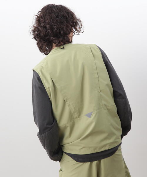 MANASTASH(マナスタッシュ)の「MANASTASH/マナスタッシュ/RIVER VEST/リバーベスト(ベスト・メンズ・ライトグレー/その他7/ブラック・M/S/XL/L)」の16枚目の写真
