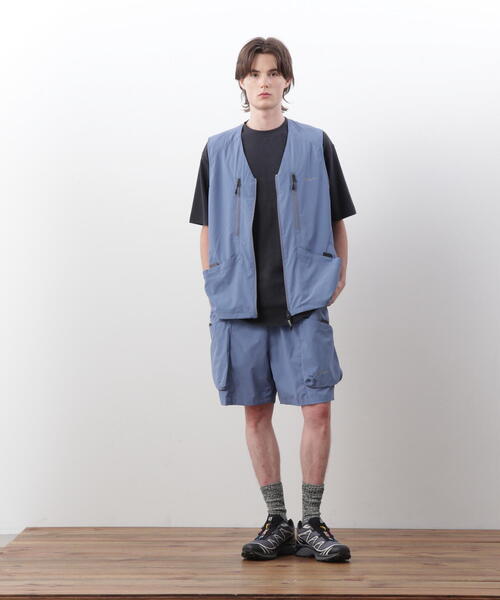 MANASTASH(マナスタッシュ)の「MANASTASH/マナスタッシュ/RIVER VEST/リバーベスト(ベスト・メンズ・ライトグレー/その他7/ブラック・M/S/XL/L)」の18枚目の写真