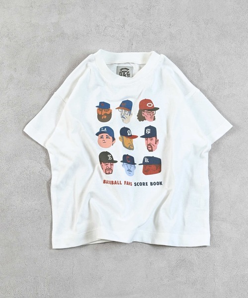 Ocean&Ground（オーシャン&グラウンド）の「シティプリントTシャツ（Tシャツ/カットソー・キッズ・ホワイト/ミント・140/130/120/110/100/95/90/80）」の11枚目の写真