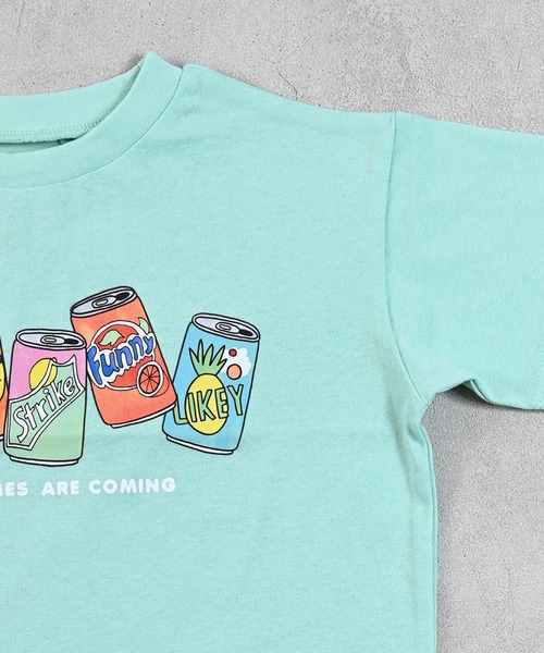 Ocean&Ground（オーシャン&グラウンド）の「シティプリントTシャツ（Tシャツ/カットソー・キッズ・ホワイト/ミント・140/130/120/110/100/95/90/80）」の3枚目の写真