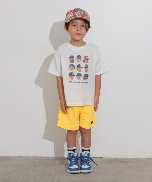 Ocean&Ground（オーシャン&グラウンド）の「シティプリントTシャツ（Tシャツ/カットソー・キッズ・ホワイト/ミント・140/130/120/110/100/95/90/80）」の6枚目の写真