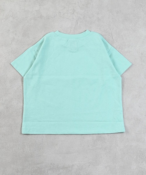Ocean&Ground（オーシャン&グラウンド）の「シティプリントTシャツ（Tシャツ/カットソー・キッズ・ホワイト/ミント・140/130/120/110/100/95/90/80）」の9枚目の写真