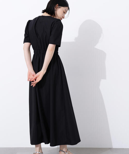 N.（N. Natural Beauty Basic）（エヌエヌナチュラルビューティーベーシック）の「ローンタックショルダーワンピース（ワンピース・レディース・ブラック/ベージュ/イエロー・SMALL/MEDIUM）」の5枚目の写真