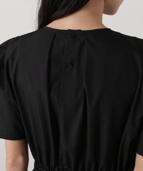 N.（N. Natural Beauty Basic）（エヌエヌナチュラルビューティーベーシック）の「ローンタックショルダーワンピース（ワンピース・レディース・ブラック/ベージュ/イエロー・SMALL/MEDIUM）」の15枚目の写真