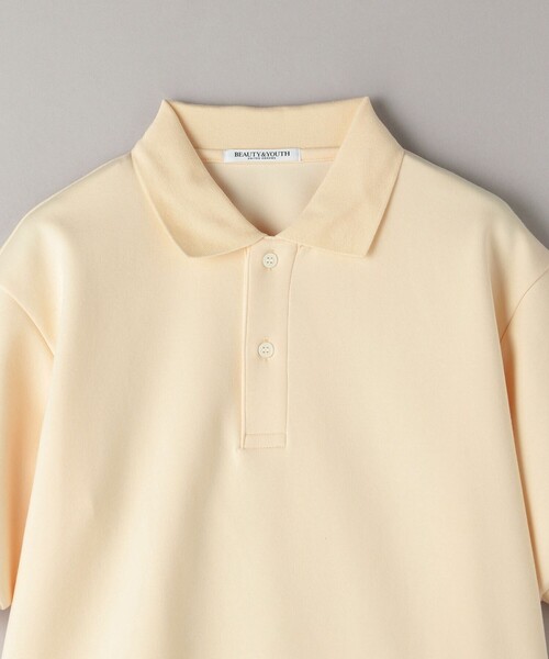 ユナイテッドアローズ　コットンポリエステルブレンド コンパクト ポロシャツ BEAUTY&YOUTH UNITED ARROWS｜コットンポリエステルブレンド