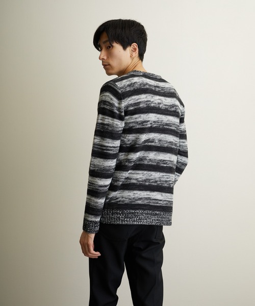 ARCHIVER（アーカイバ）の「【RS】【Bling Leads】ボーダーニット＆ ロングTシャツ　アンサンブルセット（アンサンブル・メンズ・グレー系その他/レッド系その他2/ブラック系その他/レッド系その他/ブラック系その他2・MEDIUM/X-LARGE）」の16枚目の写真