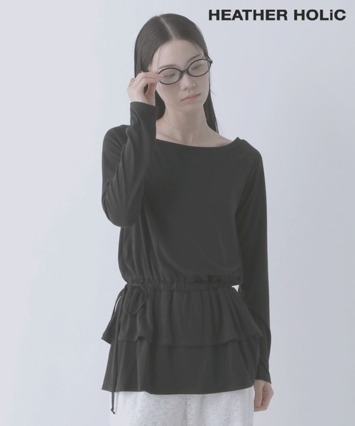 tシャツ HOLiC フリルチュニックプルオーバー　323521 レディース HOLiC フリルチュニックプルオーバー 323521（Tシャツ