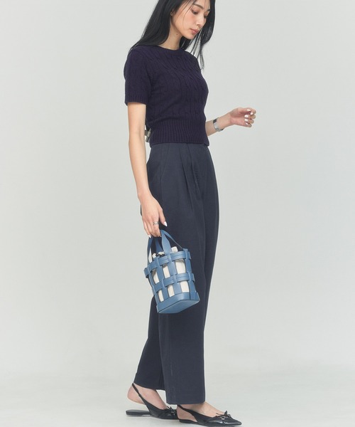 MINI BASKET BAG（ショルダーバッグ）｜BLUE×PALANG（ブルー