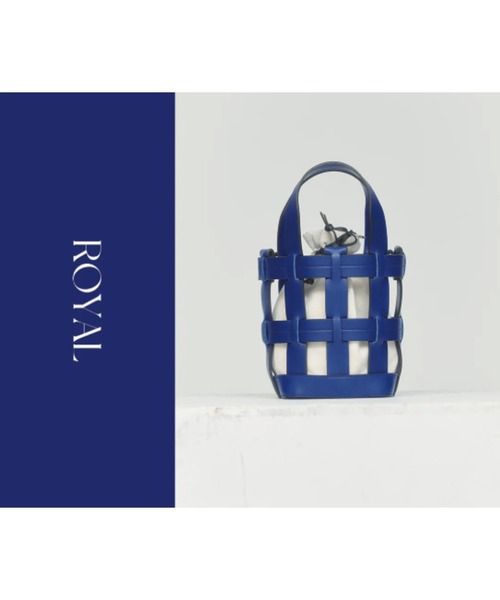BLUE×PALANG(ブルーパラン)の「MINI BASKET BAG(ショルダーバッグ・レディース・ロイヤルブルー/ダークブルー/ネイビー・FREE)」の21枚目の写真