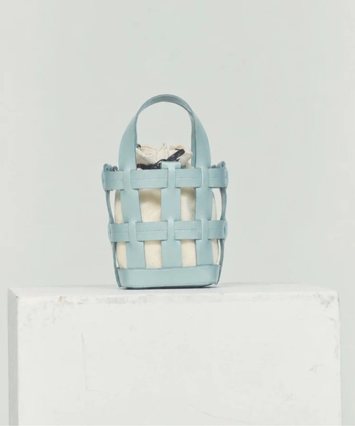 BLUE×PALANG(ブルーパラン)の「MINI BASKET BAG(ショルダーバッグ・レディース・ロイヤルブルー/ダークブルー/ネイビー・FREE)」の17枚目の写真