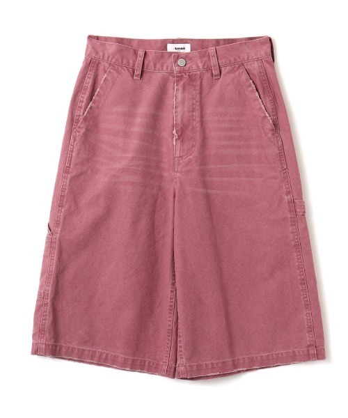 atmos pink(アトモスピンク)の「atmos pink Vintage Finish Half Pants / アトモス ピンク ヴィンテージ フィニッシュ ハーフ パンツ(その他パンツ・レディース・グレー/ピンク・S/M)」の2枚目の写真