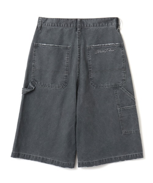 atmos pink(アトモスピンク)の「atmos pink Vintage Finish Half Pants / アトモス ピンク ヴィンテージ フィニッシュ ハーフ パンツ(その他パンツ・レディース・グレー/ピンク・S/M)」の3枚目の写真