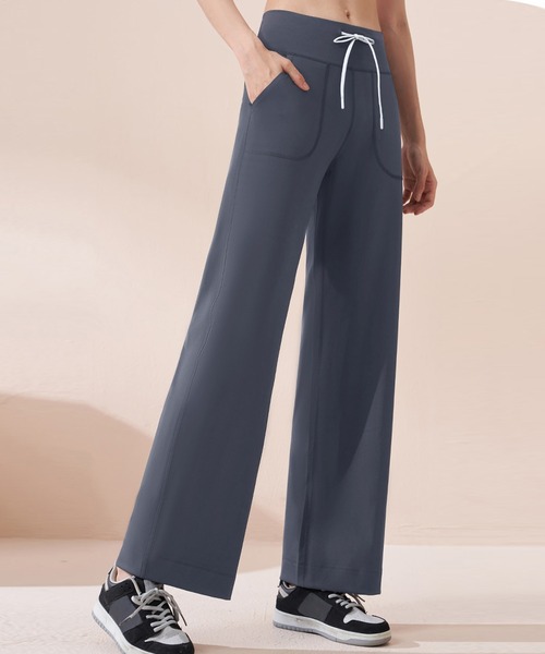 【美品】SALE Lサイズ テラウェア ジップパンツ ヨサパーク ダイエット セール】【大きいサイズ有/吸汗速乾/伸縮性有】フィットネス ハイ