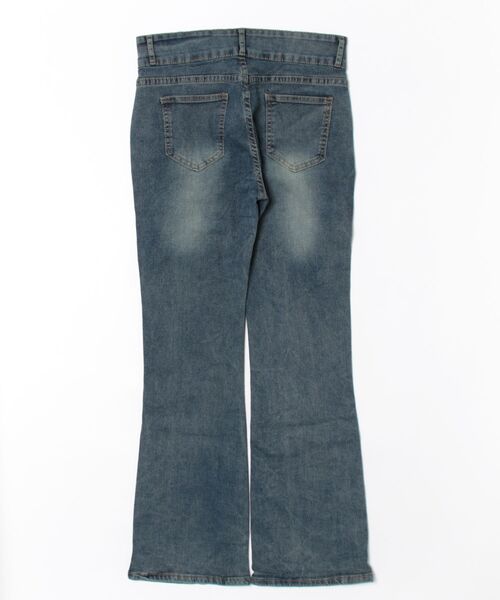 REBALANCE(リバランス)の「レディースデニムフレアパンツ(デニムパンツ・レディース・B/C/D/A・MEDIUM/LARGE/X-LARGE)」の20枚目の写真