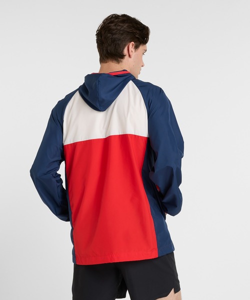 NEW BALANCE（ニューバランス）の「Athletics パッカブルジャケット（ナイロンジャケット・メンズ・レッド系その他・X-LARGE/LARGE/MEDIUM/SMALL）」の3枚目の写真