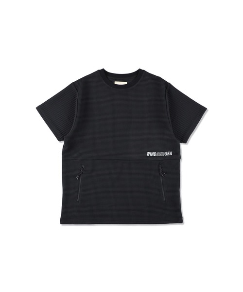 WIND AND SEA(ウィンダンシー)の「WDS-ES WDS_TEX Dimensional S/S Top(Tシャツ/カットソー・メンズ・ブラック/グレー/アイボリー/オリーブドラブ・S/M/L/XL)」の1枚目の写真