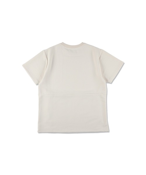 WIND AND SEA(ウィンダンシー)の「WDS-ES WDS_TEX Dimensional S/S Top(Tシャツ/カットソー・メンズ・ブラック/グレー/アイボリー/オリーブドラブ・S/M/L/XL)」の14枚目の写真