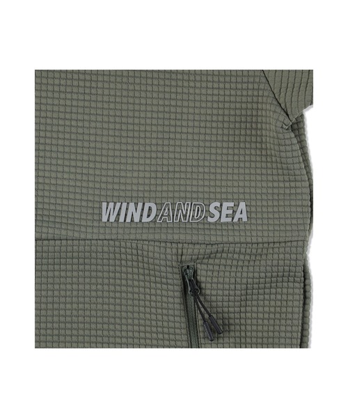 WIND AND SEA(ウィンダンシー)の「WDS-ES WDS_TEX Dimensional S/S Top(Tシャツ/カットソー・メンズ・ブラック/グレー/アイボリー/オリーブドラブ・S/M/L/XL)」の19枚目の写真