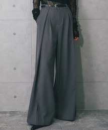 ハイウエストワイドパンツ