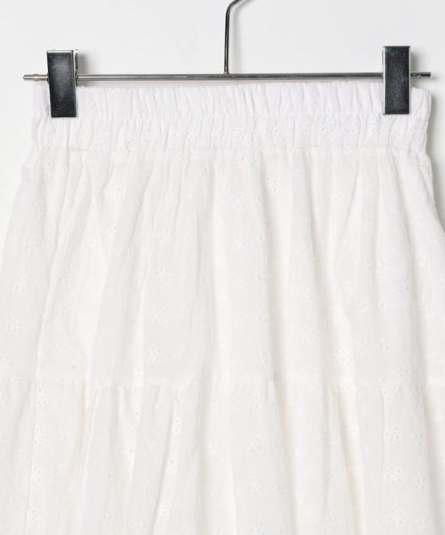 3.3 Field Trip （3.3フィールドトリップ）の「3.3 Field Trip／コバナガラレーススカート（スカート・レディース・ホワイト・FREE）」の12枚目の写真