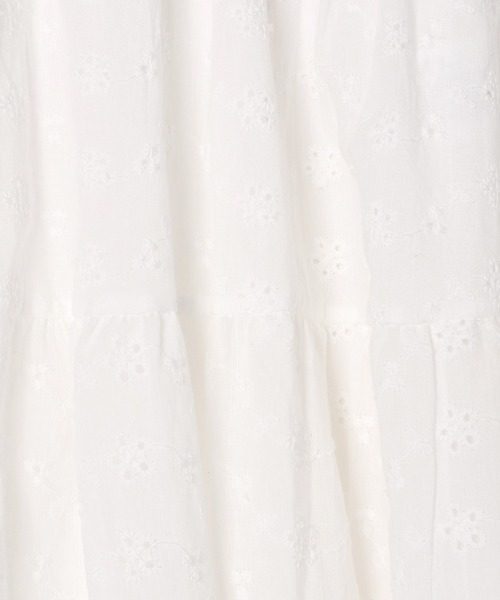 3.3 Field Trip （3.3フィールドトリップ）の「3.3 Field Trip／コバナガラレーススカート（スカート・レディース・ホワイト・FREE）」の10枚目の写真