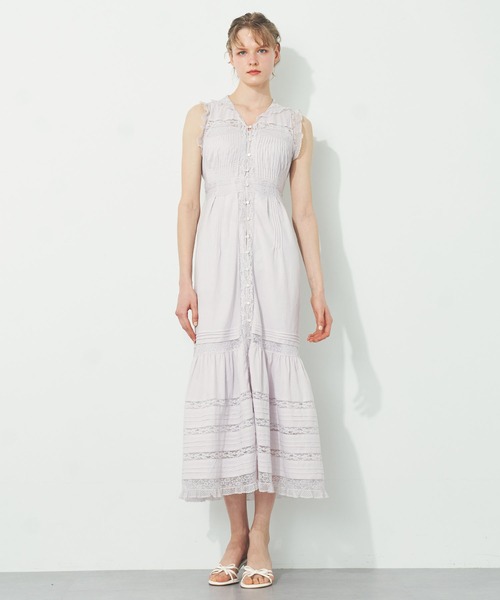ME COUTURE フルールレースMIXドレス me&me couture ワンピース フルールレースMIXドレス : ZOZOTOWN