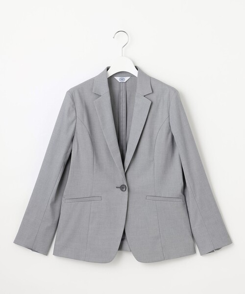 J.PRESS(ジェイプレス)の「【セットアップ対応・人気素材】コットンFITTY テーラード ジャケット(テーラードジャケット・レディース・ベージュ系/ネイビー系/ライトグレー系・9/7/13/11)」の12枚目の写真