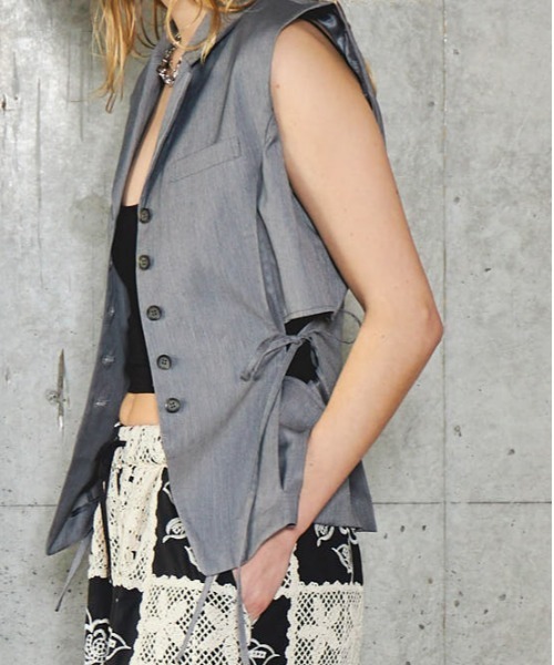 Side Hole Gilet/サイドホールジレ【MAISON SPECIAL/メゾン