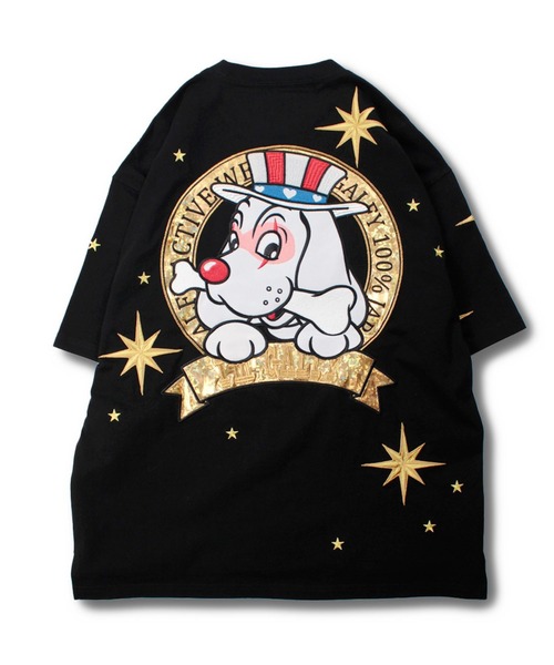 GALFY（ガルフィー）の「GALFY（ガルフィー）覚醒ビーストTee(解)/ガルクエTee/相棒Tee/CHANCE!!Tee/半袖Tシャツ メンズ レディース ユニセックス（Tシャツ/カットソー・メンズ・ホワイト/ライトブルー/ブラック/ピンク/ライム/パープル/レッド/ブラック×グリーン/ブラック×ブルー/ホワイト系その他/スミクロ/グリーン/レッド系その他/ブラック系その他・LL/L）」の5枚目の写真