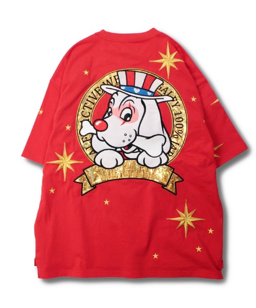 GALFY（ガルフィー）の「GALFY（ガルフィー）覚醒ビーストTee(解)/ガルクエTee/相棒Tee/CHANCE!!Tee/半袖Tシャツ メンズ レディース ユニセックス（Tシャツ/カットソー・メンズ・ホワイト/ライトブルー/ブラック/ピンク/ライム/パープル/レッド/ブラック×グリーン/ブラック×ブルー/ホワイト系その他/スミクロ/グリーン/レッド系その他/ブラック系その他・LL/L）」の14枚目の写真