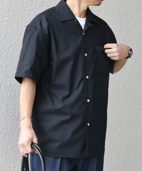 セール】SHIPS any:〈接触冷感/遮熱等〉ハイブリッドリネン オープン